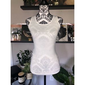 🌼 Perfect Basic White Racerback Tank Top